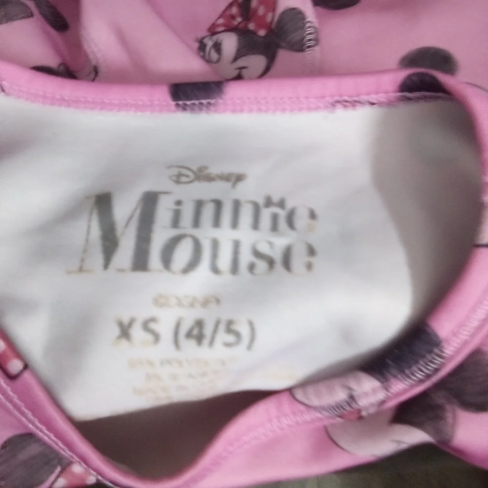 Disney Pink Fit and Flare Puff Sleeve Dress ( Bag I )